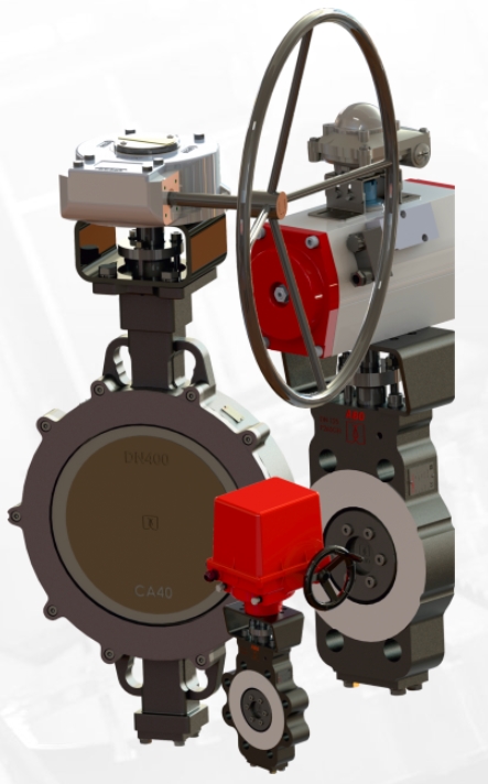 ABO 3E 37L4T Dn 200 Pn 16 Затворы #1