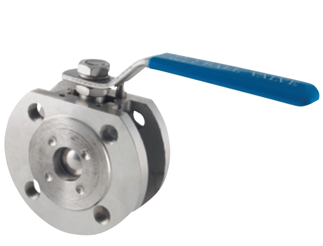 Кран шаровый фланцевый из нержавеющей стали полнопроточный ABO ART. 116 Dn 100 Pn 50 Краны